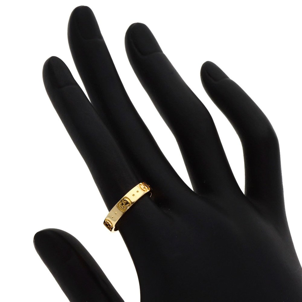 GUCCI 18k Yellow Gold Ring - Picture 6 of 7